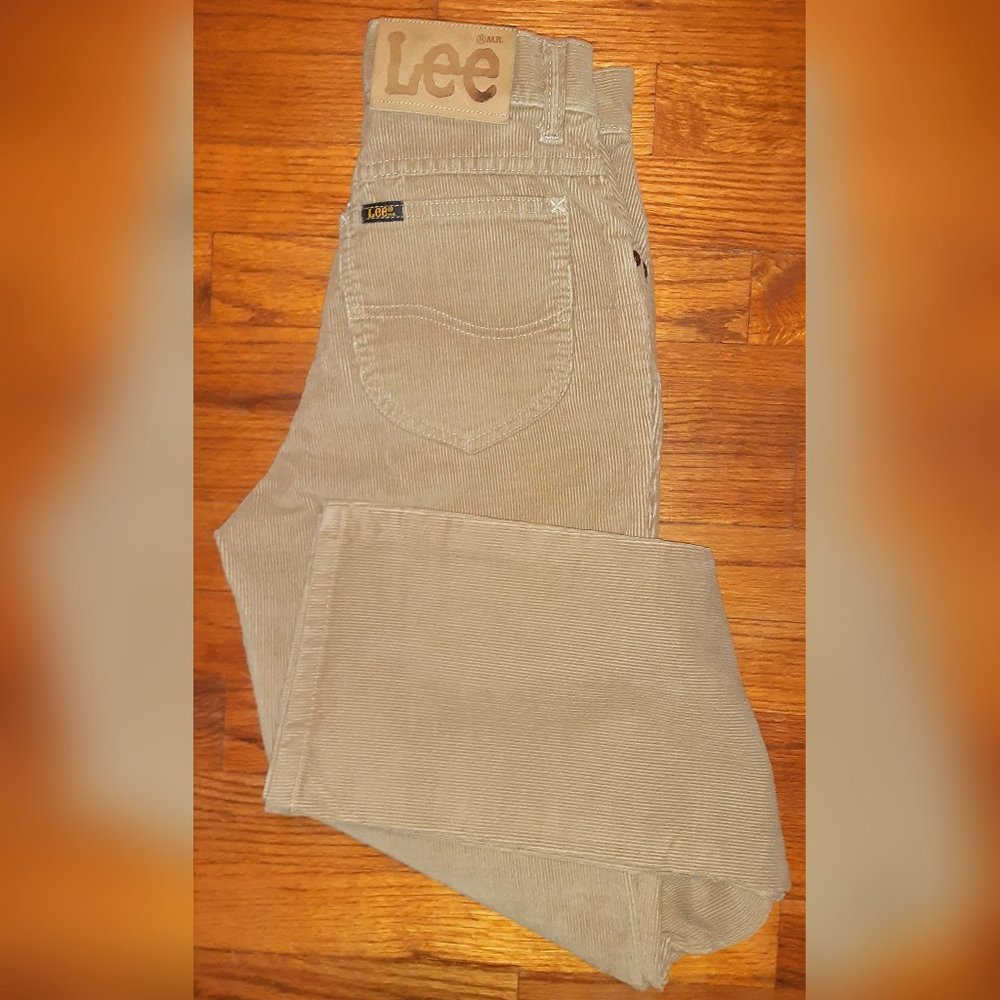 Vintage Lee High Waist Corduroy Pants  Made in USA